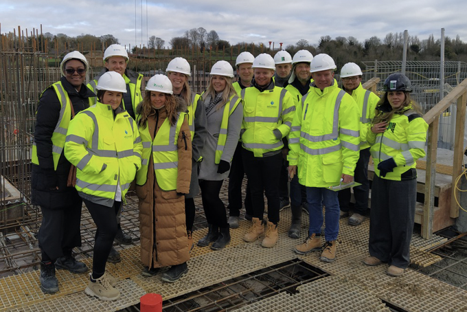 Topping out ceremony marks major milestone for Mountbatten House transformation