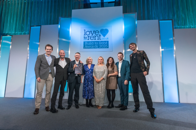 Medway Development Company celebrates success at the 2025 Build to Rent Awards