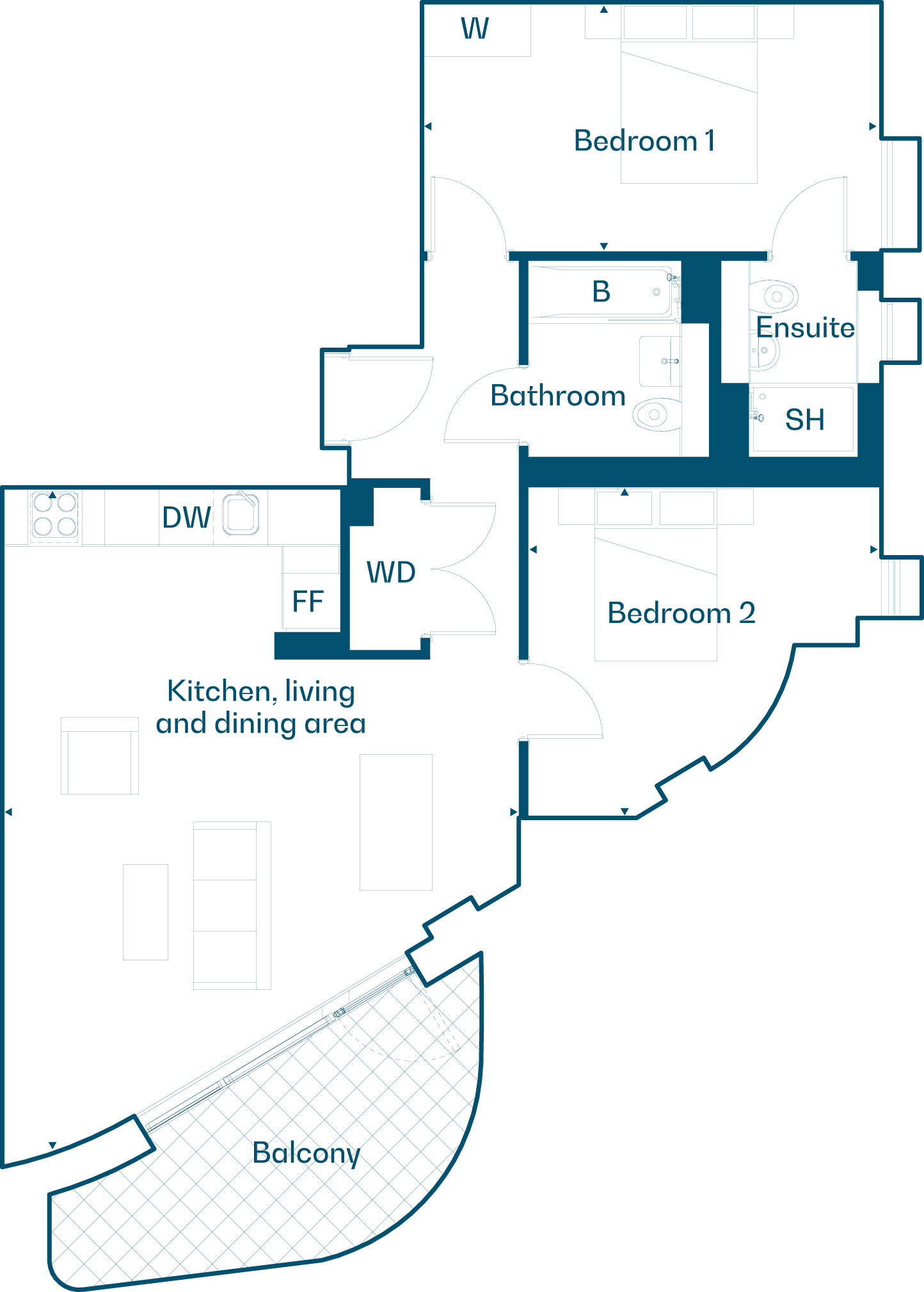 Sterlet Wharf - The Doterel - 'UNIQUE APARTMENT - ONE OF A KIND'