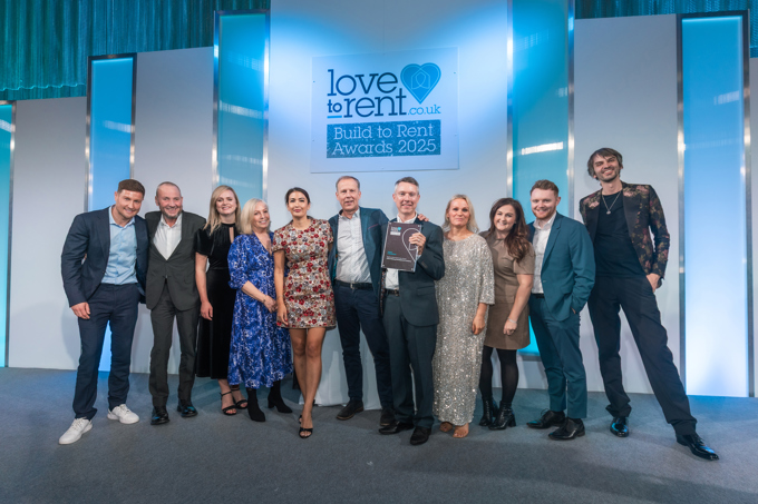 Medway Development Company celebrates success at the 2025 Build to Rent Awards