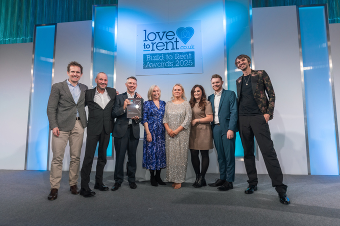 Medway Development Company celebrates success at the 2025 Build to Rent Awards