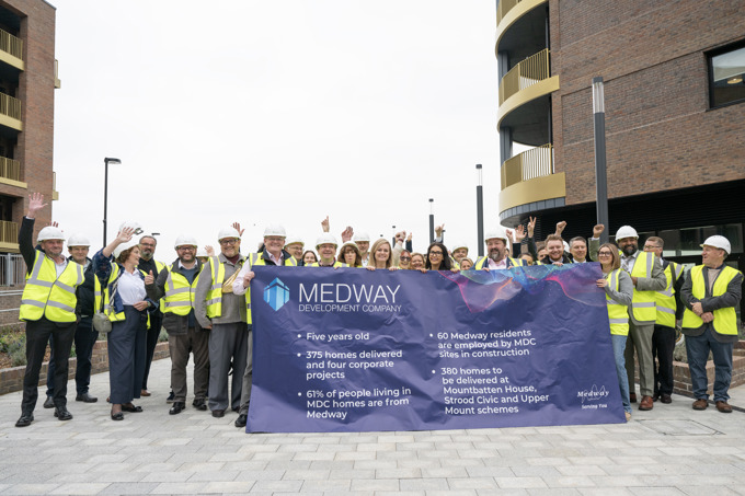 Medway Development Company celebrates five years of regeneration success