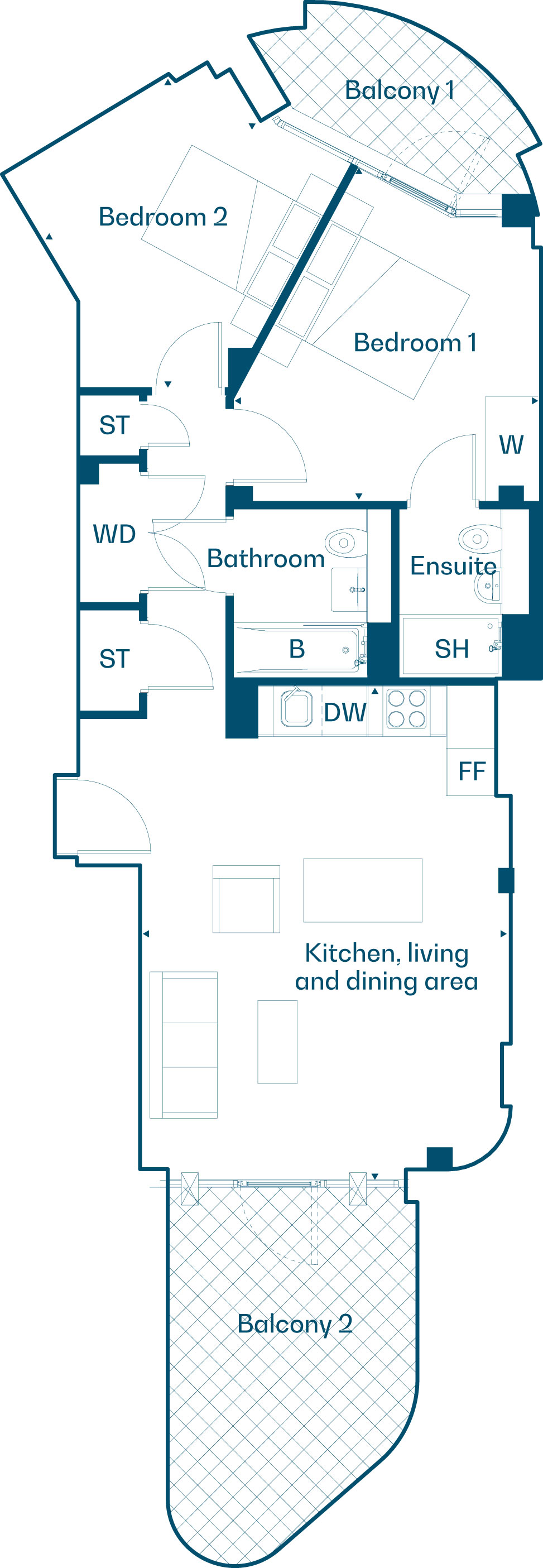 Sterlet Wharf - The Actaeon - 'UNIQUE APARTMENT - ONE OF A KIND'